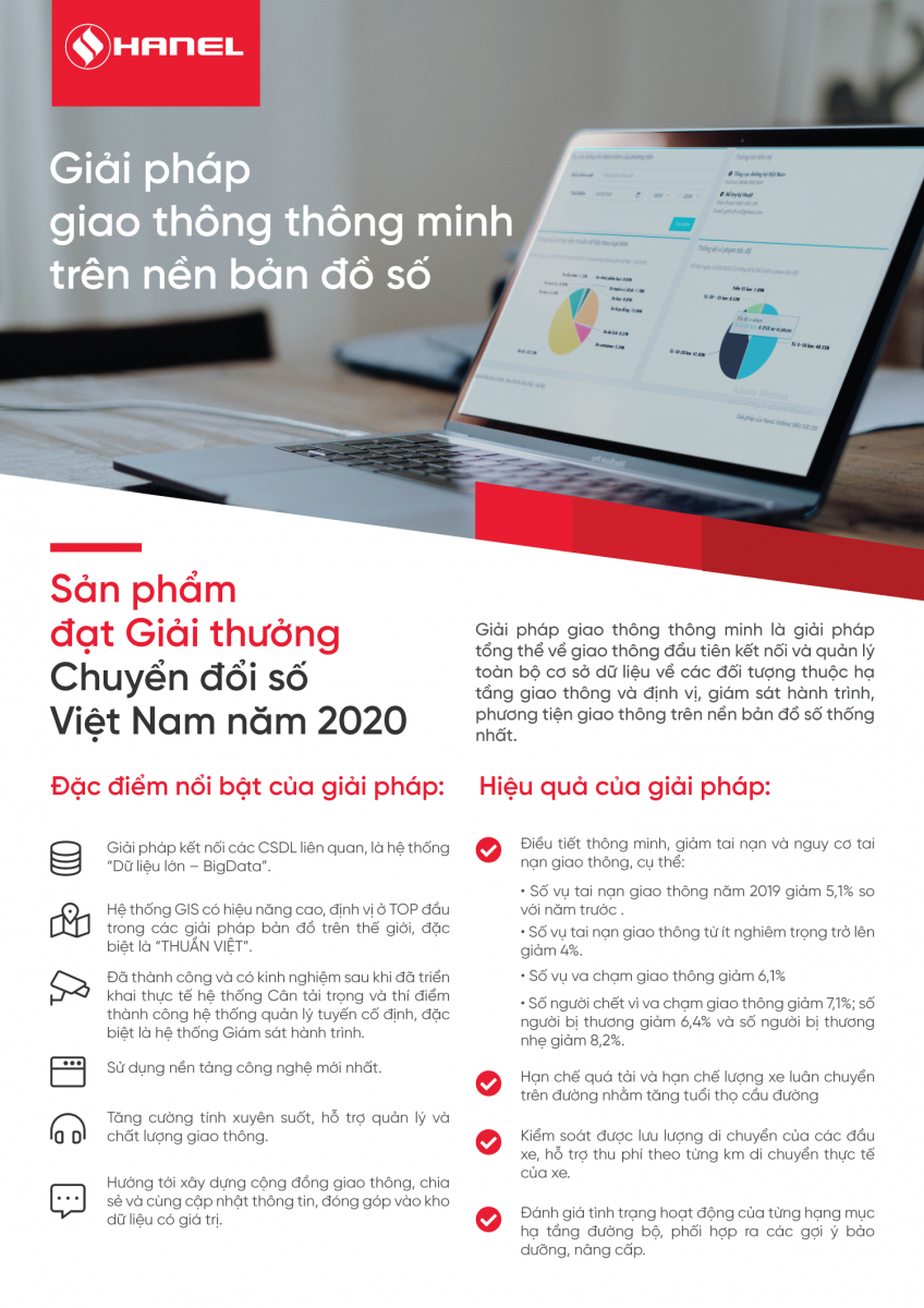 Giải pháp giao thông thông minh trên nền bản đồ số